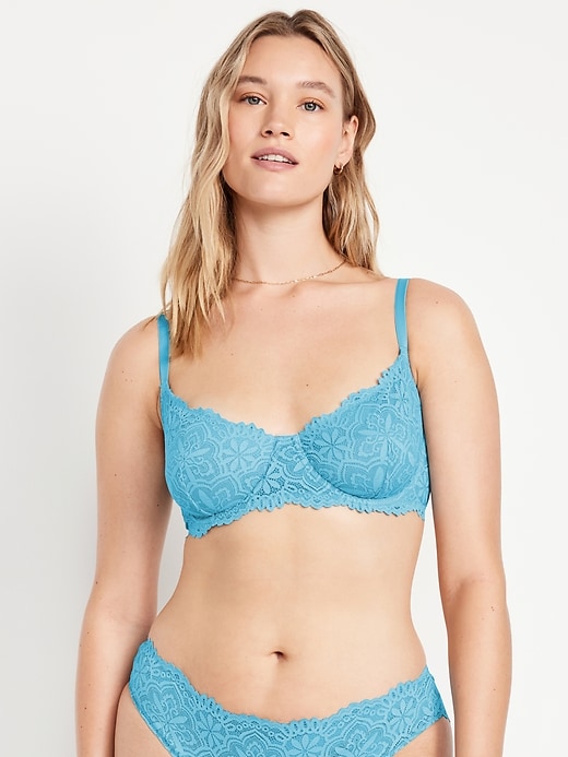 Image number 5 showing, Lace Balconette Bra