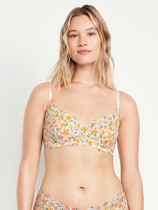 Image number 5 showing, Lace Balconette Bra