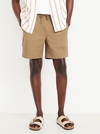 Image number 1 showing, Twill Jogger Shorts -- 5-inch inseam