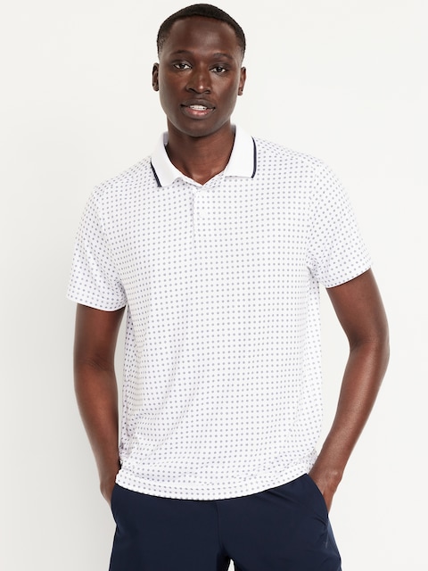 CloudMotion Polo - Blue Flower