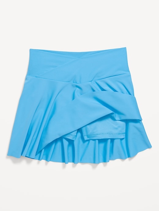Image number 6 showing, High-Waisted Crossover PowerSoft Skort for Girls