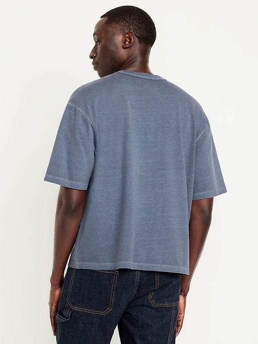 Image number 2 showing, Garment-Dyed Cropped T-Shirt