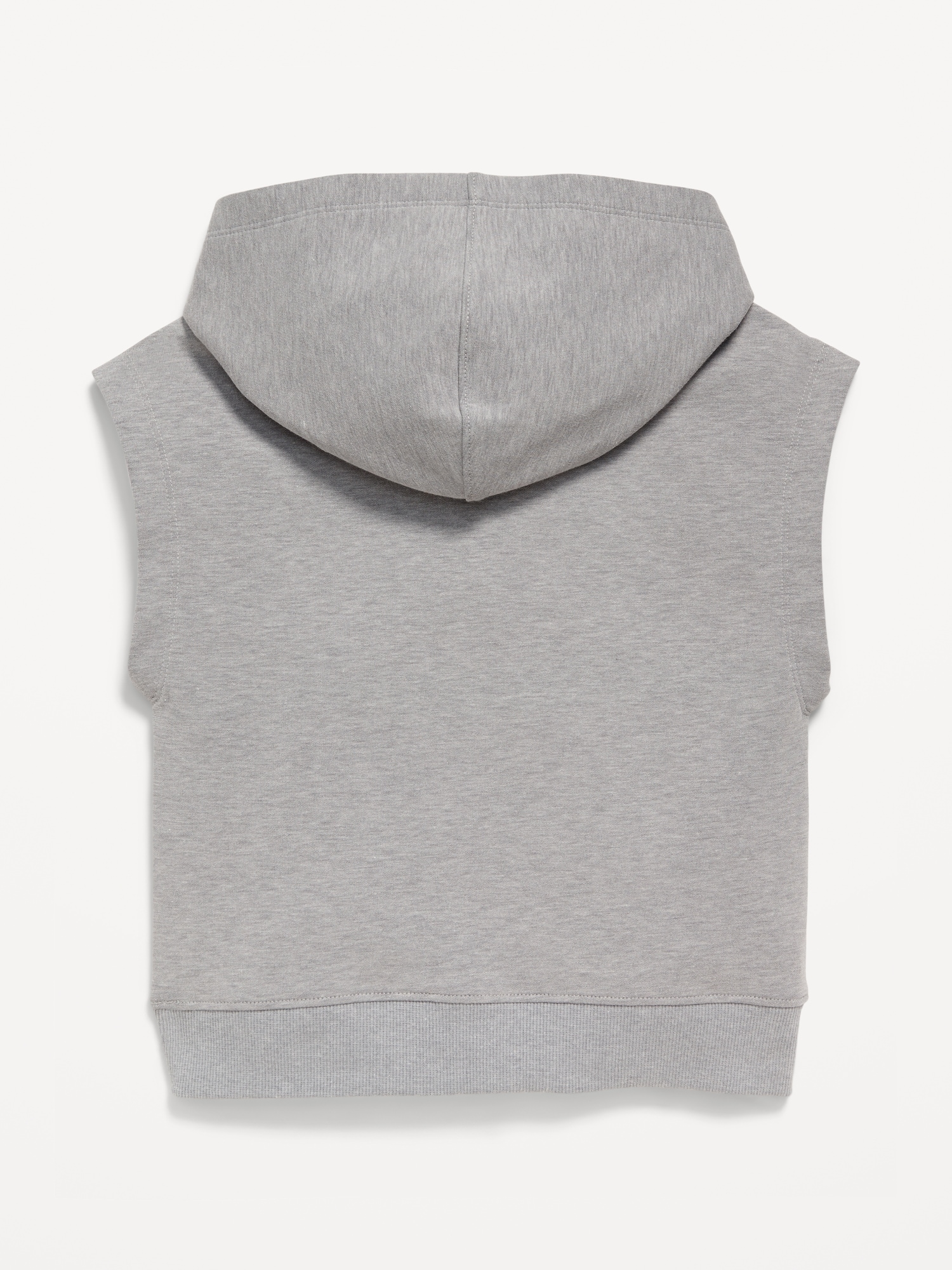 Dynamic Fleece Oversized Sleeveless Hooded Sweatshirt for Toddler Boys