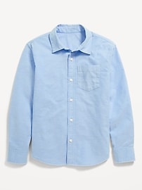 Image number 2 showing, Lightweight Oxford School Uniform Shirt for Boys