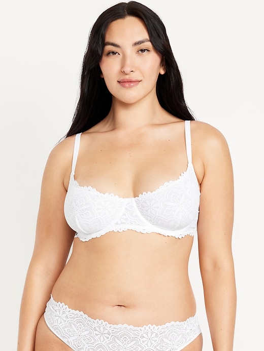 Image number 3 showing, Lace Balconette Bra