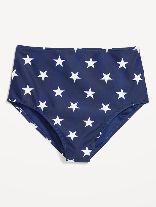 Image number 4 showing, Matte High-Waisted Bikini Swim Bottoms