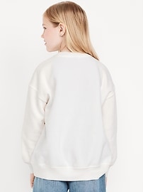 Image number 2 showing, Dolly Parton™ Oversized Graphic Sweatshirt for Girls