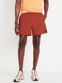 Image number 1 showing, Performance Vent Run Shorts -- 5-inch inseam