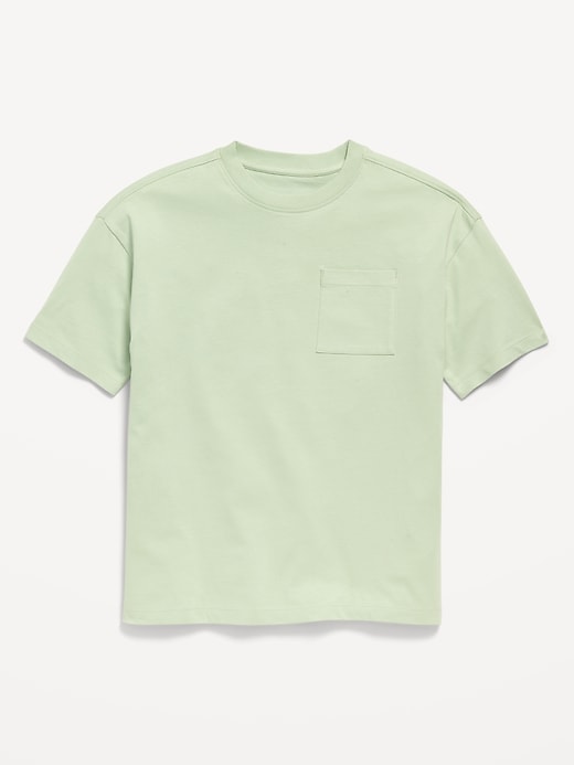 Image number 2 showing, Oversized Short-Sleeve Pocket T-Shirt for Boys