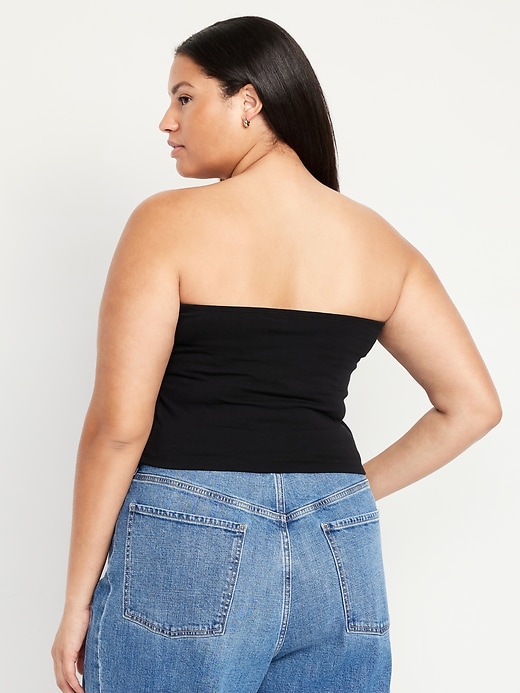 Image number 8 showing, Double-Layer Tube Top
