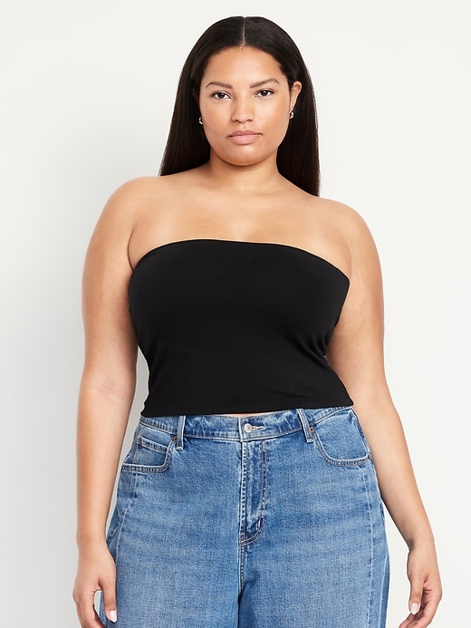 Image number 7 showing, Double-Layer Tube Top