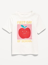 Image number 1 showing, Short-Sleeve Unisex Graphic T-Shirt for Toddler
