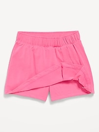 Image number 3 showing, High-Waisted PowerChill Pleated Performance Skort for Girls