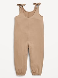 Image number 2 showing, Sleeveless Jacquard-Knit Jumpsuit for Toddler Girls