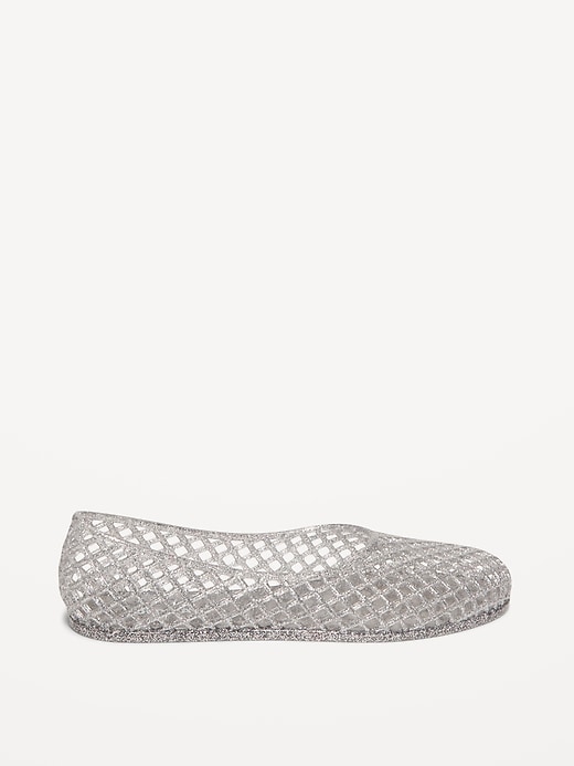 Image number 3 showing, Jelly Lattice Ballet Flats for Girls