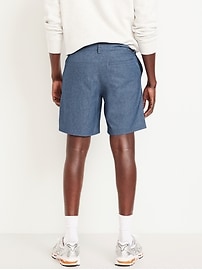 Image number 2 showing, Textured Tech Chino Shorts -- 8-inch inseam