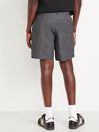 Image number 2 showing, Textured Tech Chino Shorts -- 8-inch inseam