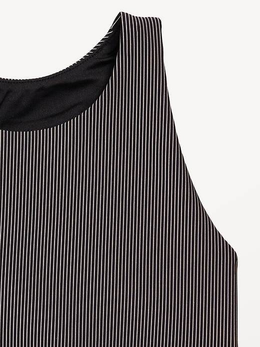 Image number 5 showing, PowerSoft Longline Ribbed Sports Bra for Girls