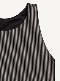 Image number 5 showing, PowerSoft Longline Ribbed Sports Bra for Girls