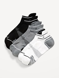 Image number 1 showing, 3-Pack Athletic Ankle Run Socks for Men