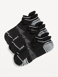 Image number 1 showing, 3-Pack Athletic Ankle Run Socks for Men