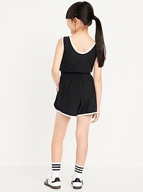 Image number 2 showing, Sleeveless CloudMotion Romper for Girls