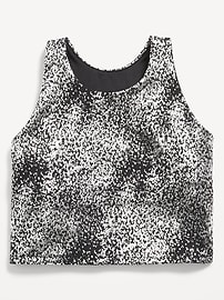Image number 1 showing, PowerSoft Longline Sports Bra for Girls