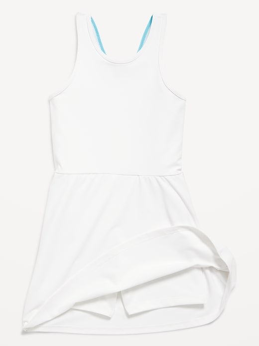 PowerSoft Sleeveless Ribbed Athletic Dress for Girls