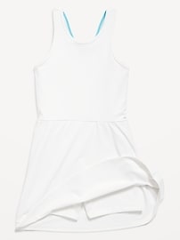 Image number 3 showing, PowerSoft Sleeveless Ribbed Athletic Dress for Girls