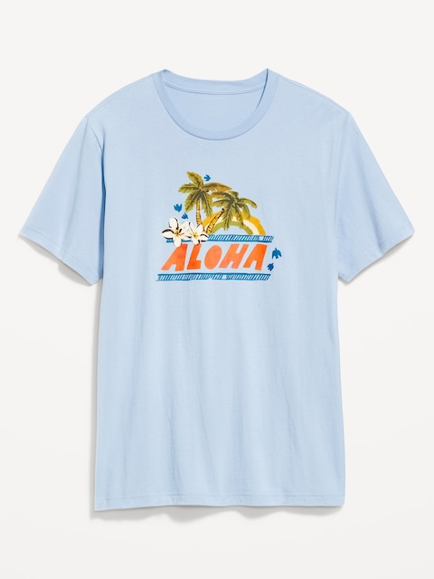 Crew-Neck Graphic T-Shirt