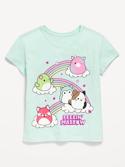 Image number 1 showing, Squishmallows™ Graphic T-Shirt for Girls