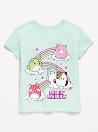 Image number 1 showing, Squishmallows™ Graphic T-Shirt for Girls