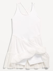 Image number 6 showing, PowerSoft Sleeveless Tutu Athletic Dress for Girls
