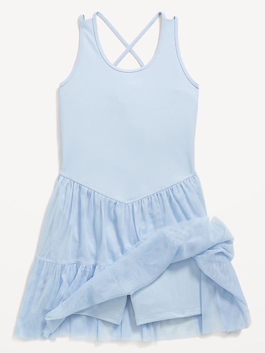 Image number 6 showing, PowerSoft Sleeveless Tutu Athletic Dress for Girls