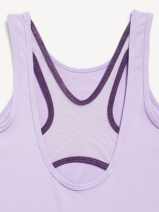 Image number 6 showing, PowerSoft Sleeveless Ribbed Athletic Dress for Girls