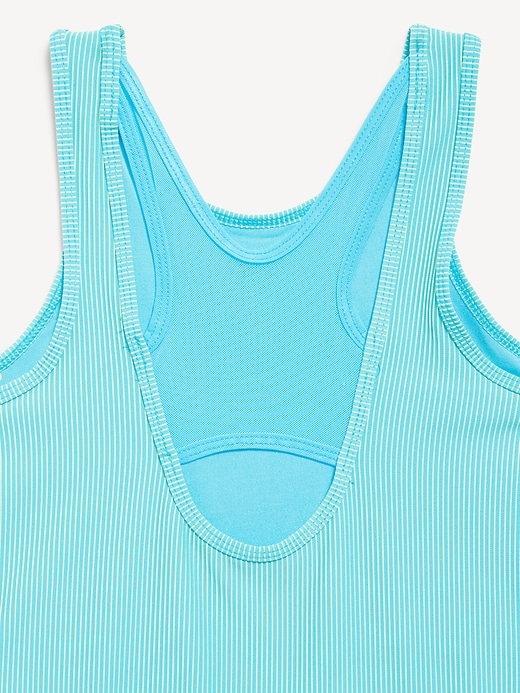 Image number 6 showing, PowerSoft Sleeveless Ribbed Athletic Dress for Girls