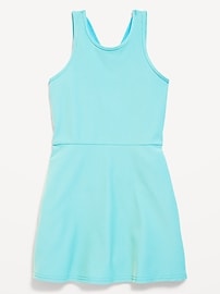 Image number 5 showing, PowerSoft Sleeveless Ribbed Athletic Dress for Girls