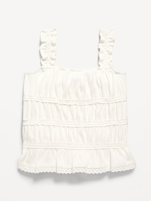 Image number 2 showing, Fitted Smocked Tank Top for Girls