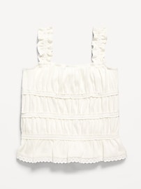Image number 2 showing, Fitted Smocked Tank Top for Girls