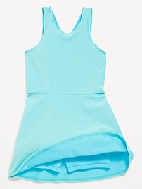 Image number 7 showing, PowerSoft Sleeveless Ribbed Athletic Dress for Girls