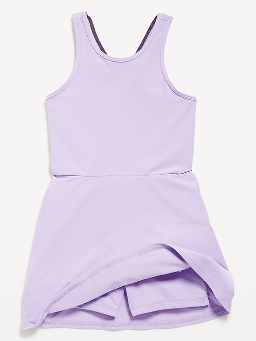 Image number 7 showing, PowerSoft Sleeveless Ribbed Athletic Dress for Girls