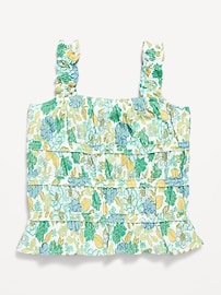 Image number 2 showing, Fitted Smocked Tank Top for Girls