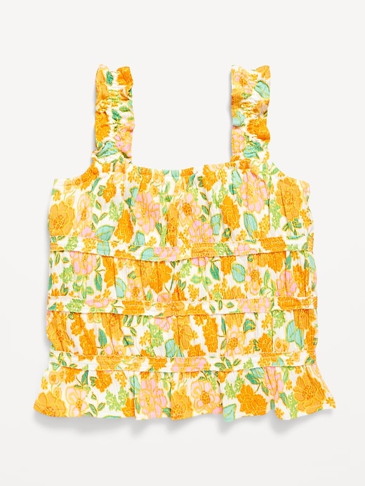 Image number 2 showing, Fitted Smocked Tank Top for Girls