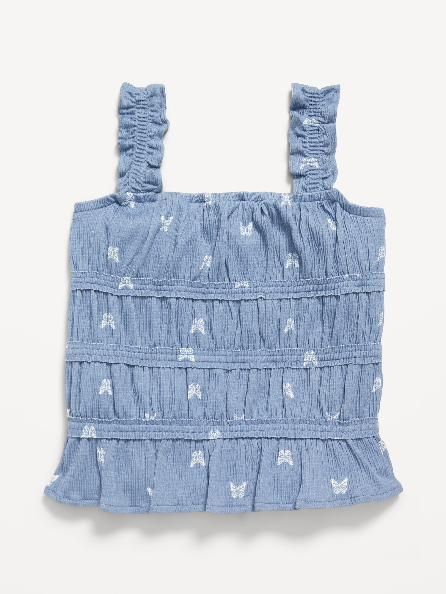 Fitted Smocked Tank Top for Girls