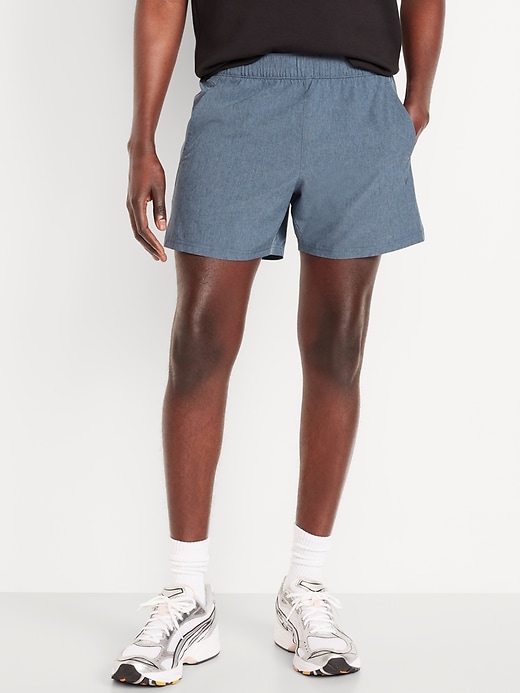 Image number 1 showing, Essential Woven Workout Shorts -- 5-inch inseam