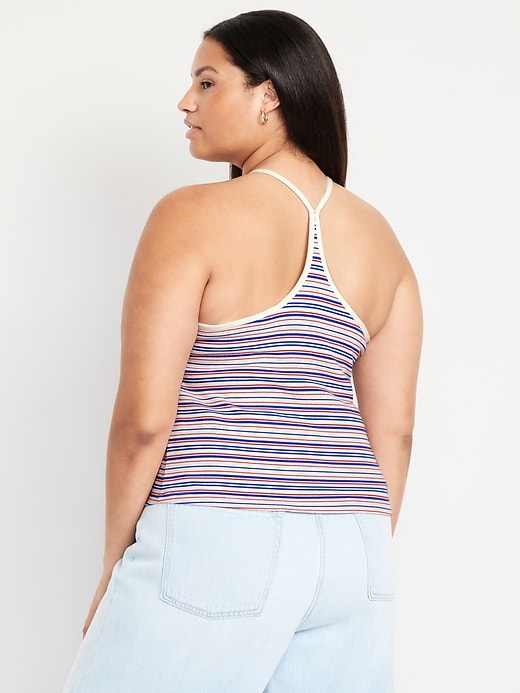 Image number 8 showing, Racerback Crop Tank Top