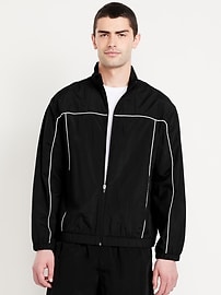 Image number 1 showing, Nylon Track Jacket