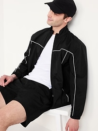 Image number 3 showing, Nylon Track Jacket