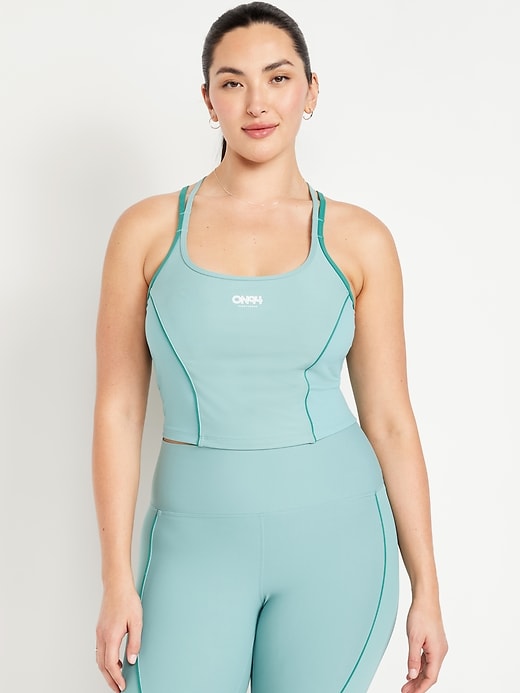 Image number 5 showing, Light Support PowerSoft Longline Sports Bra