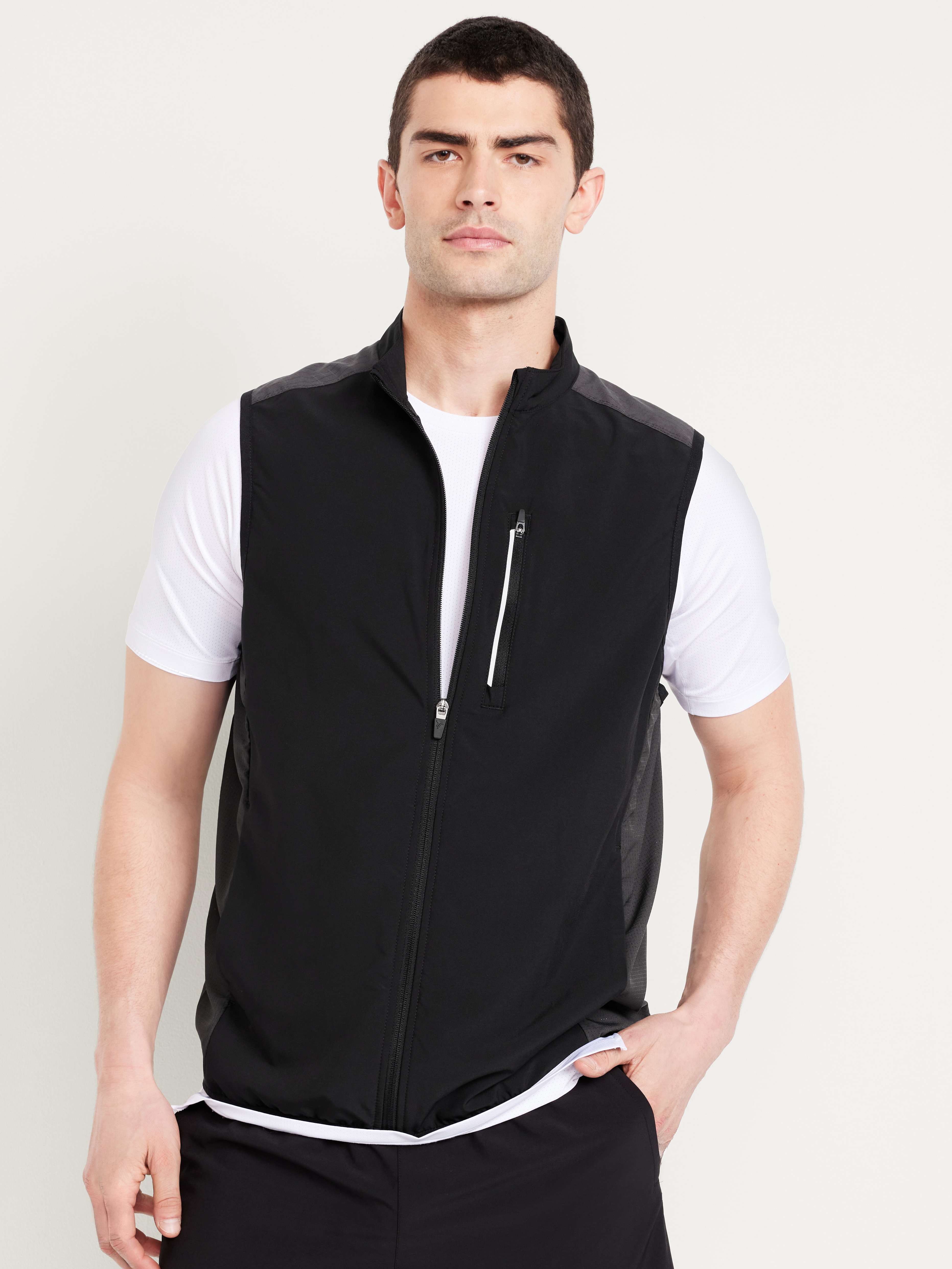 Loose Fit Ventilated Run Vest | Old Navy